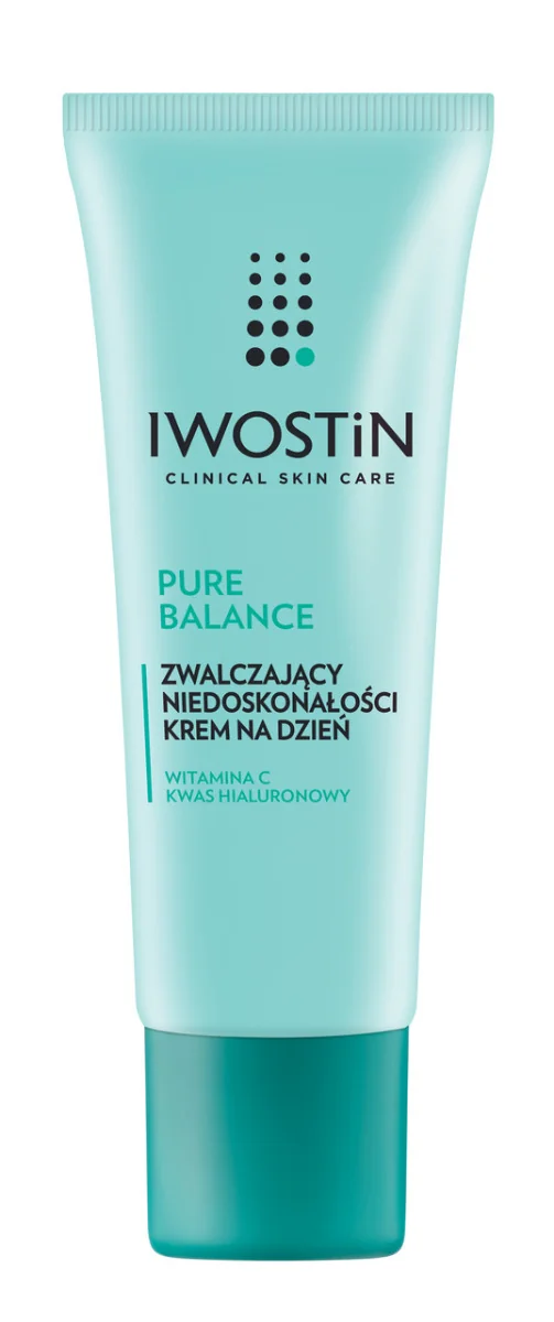 Iwostin Pure Balance, zwalczający niedoskonałości krem na dzień, 50 ml