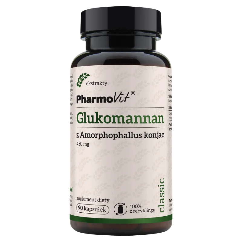 Pharmovit Glukomannan, suplement diety, 90 kapsułek