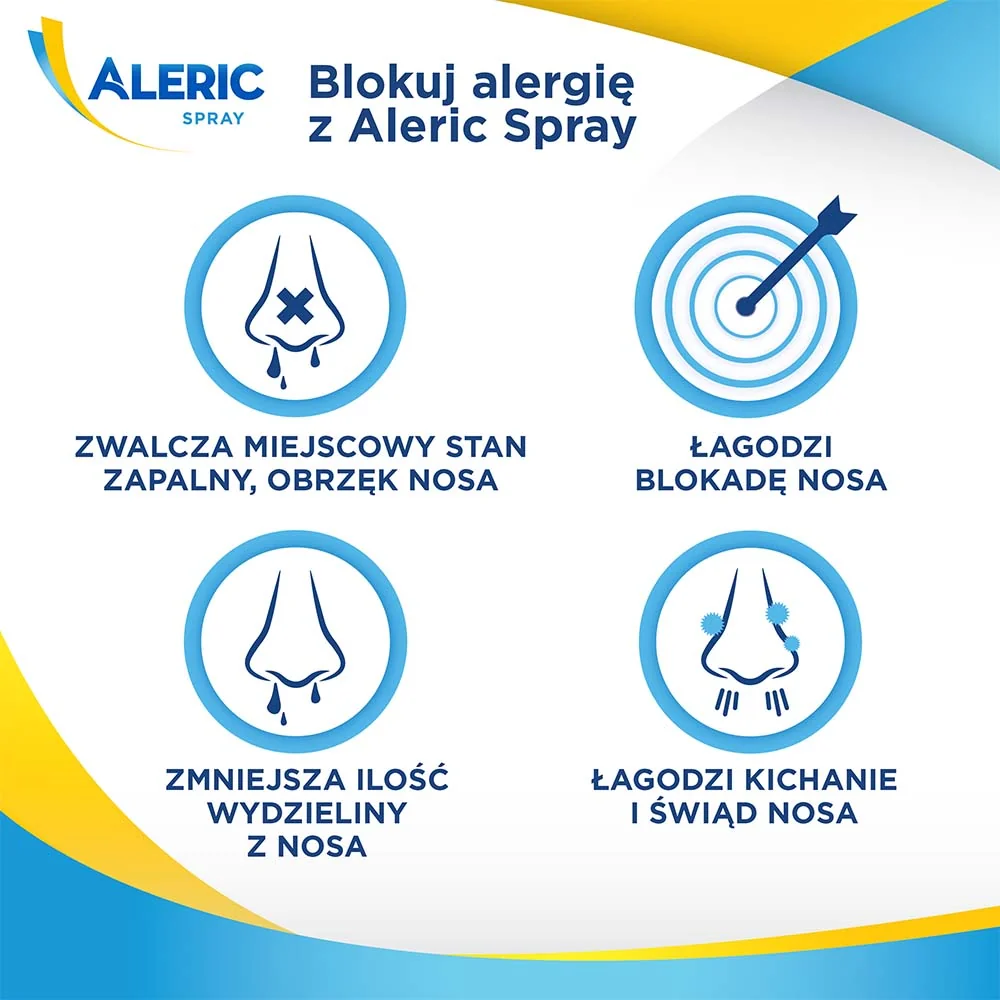 Aleric Spray 50 μg/dawkę aerozol do nosa zawiesina, 140 dawek