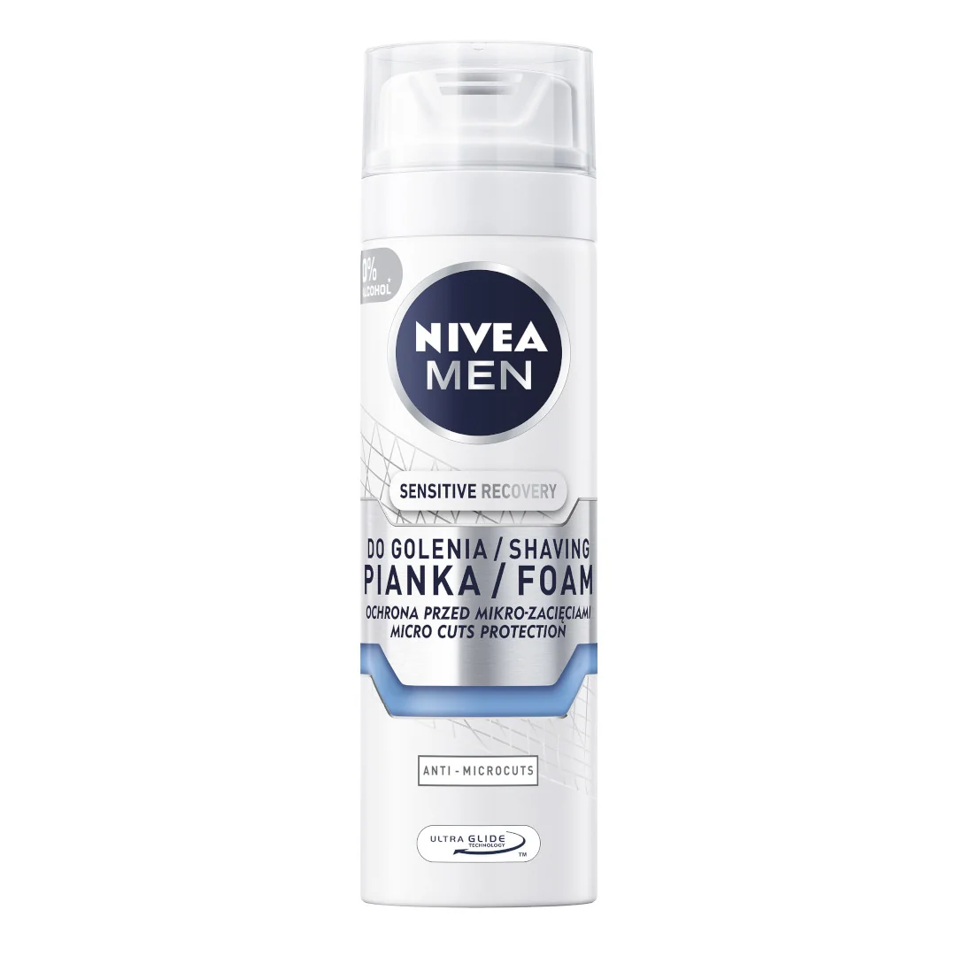 Nivea Men Sensitive Regenerująca pianka do golenia, 200 ml