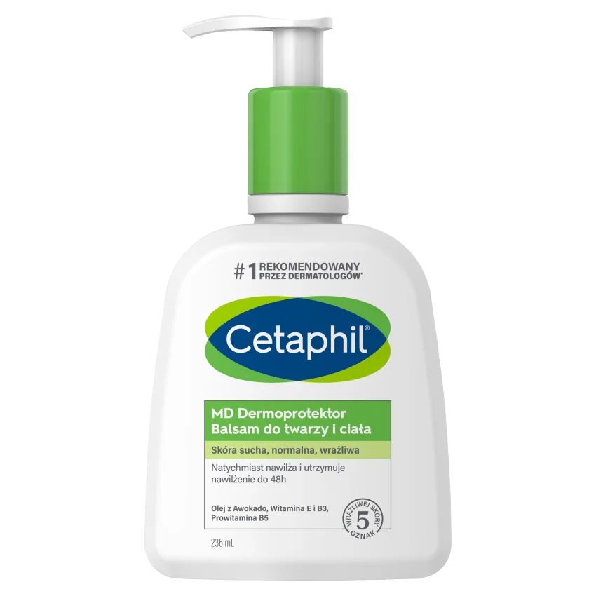 Cetaphil MD Dermoprotektor Balsam do twarzy i ciała, 236 ml + pompka