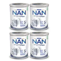 NAN Optipro Plus 5, mleko modyfikowane po 2,5 roku życia proszek 4x800g