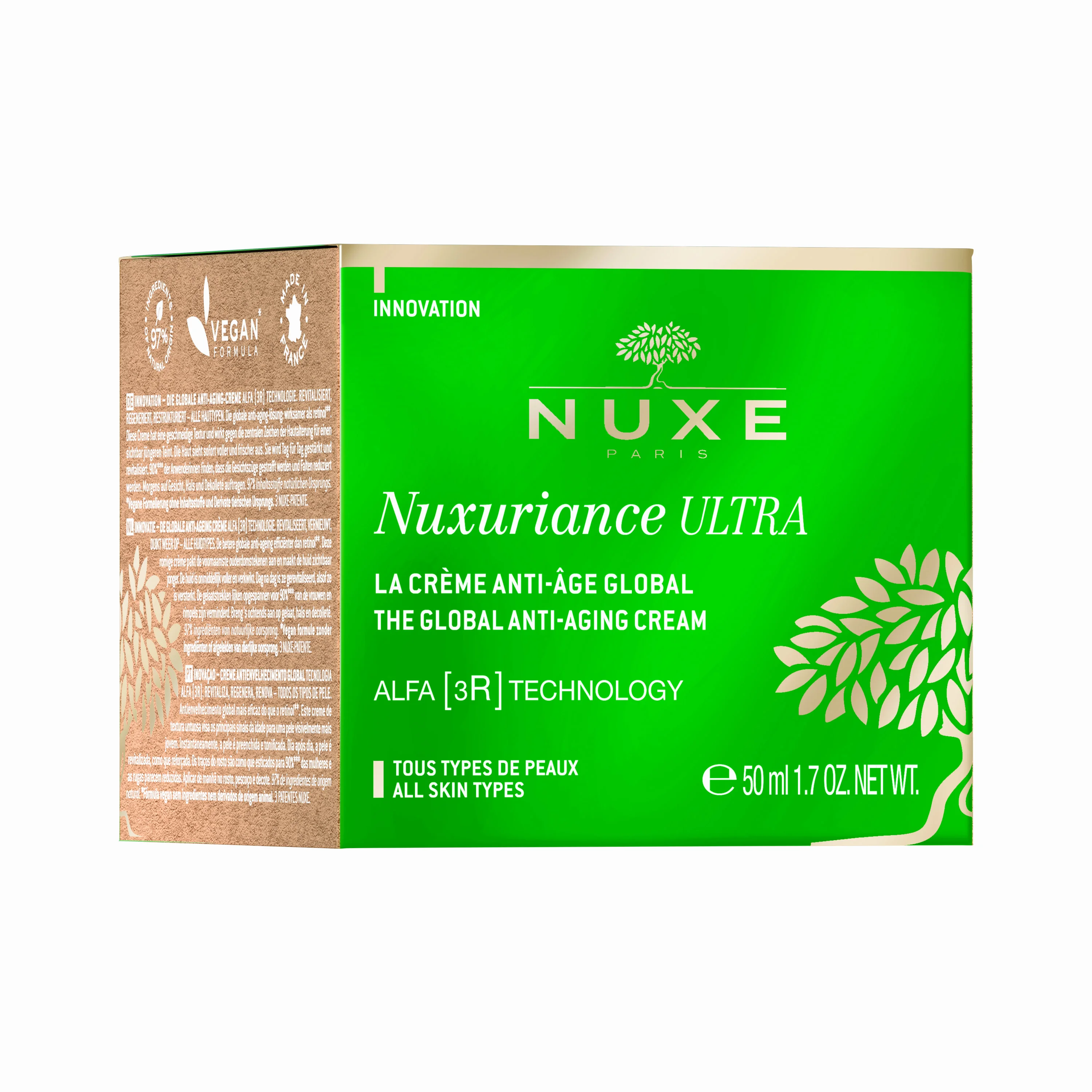 NUXE Nuxariance Ultra krem do twarzy przeciwstarzeniowy na dzień, 50 ml