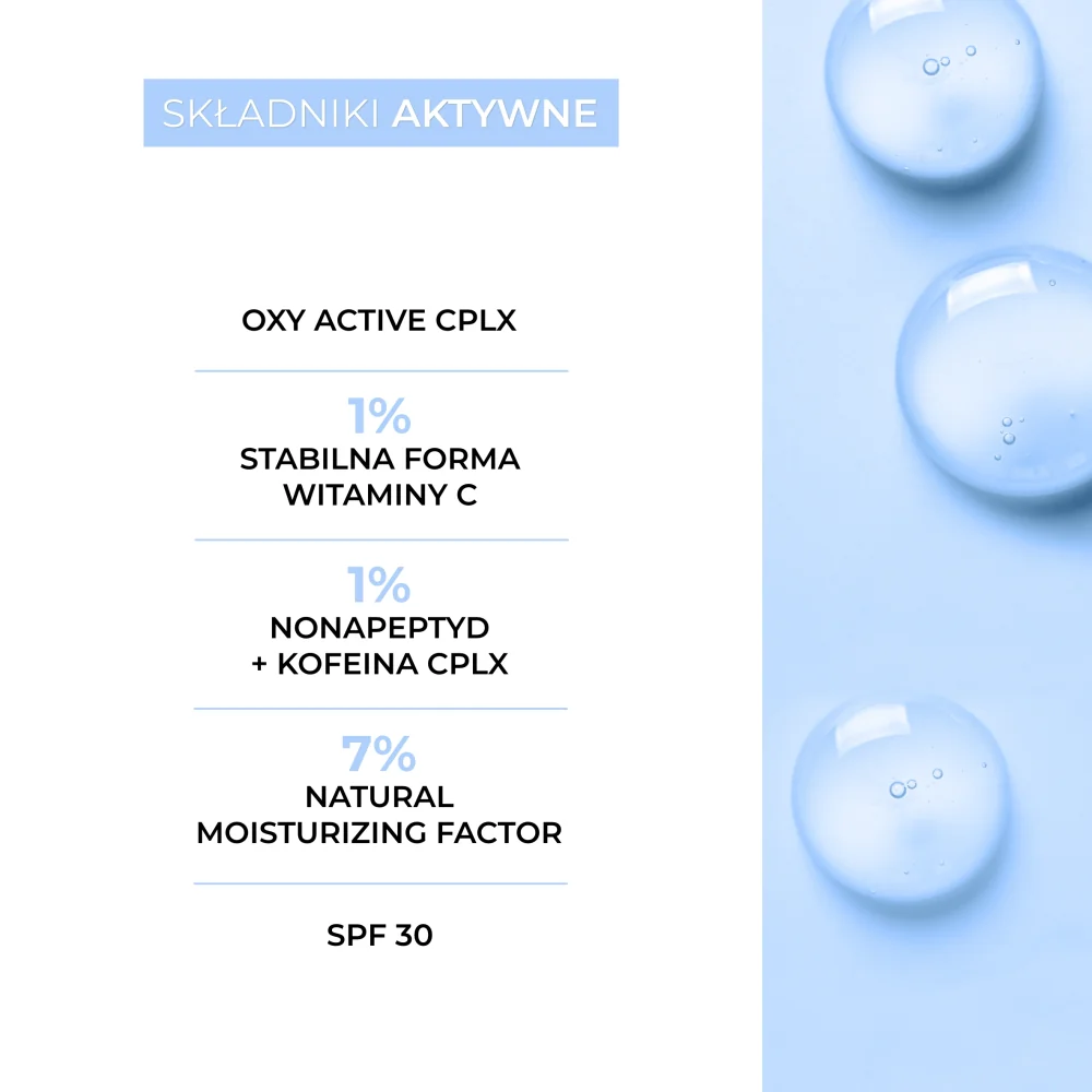 L’biotica Estetic Clinic Oxy Treatment Nawilżająco-dotleniający dermo-zabieg krem na dzień SPF 30, 35 ml