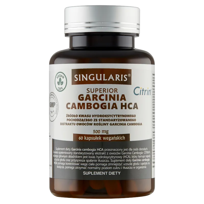 Singularis Superior Garcinia Cambogia HCA, suplement diety, 60 kapsułek