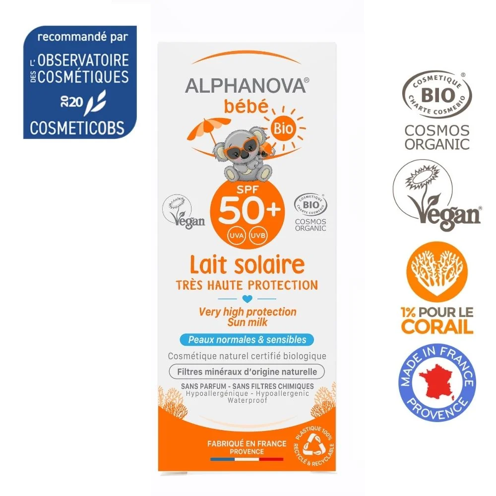 Alphanova Bebe, krem ochronny, SPF 50+, 50 g