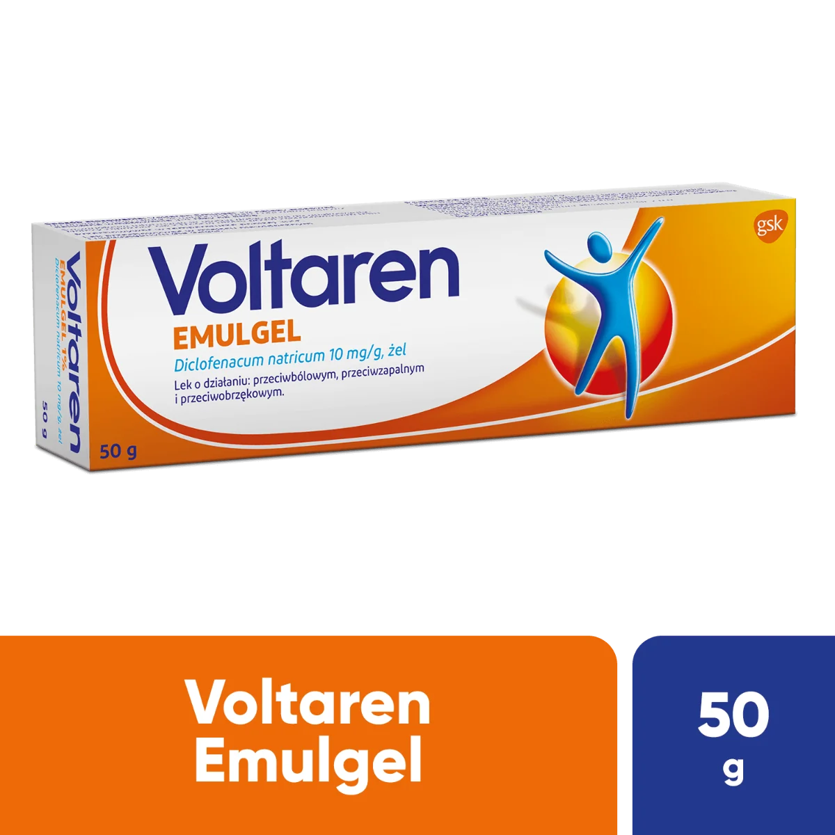 Voltaren Emulgel, 10mg/g, żel, 50 g