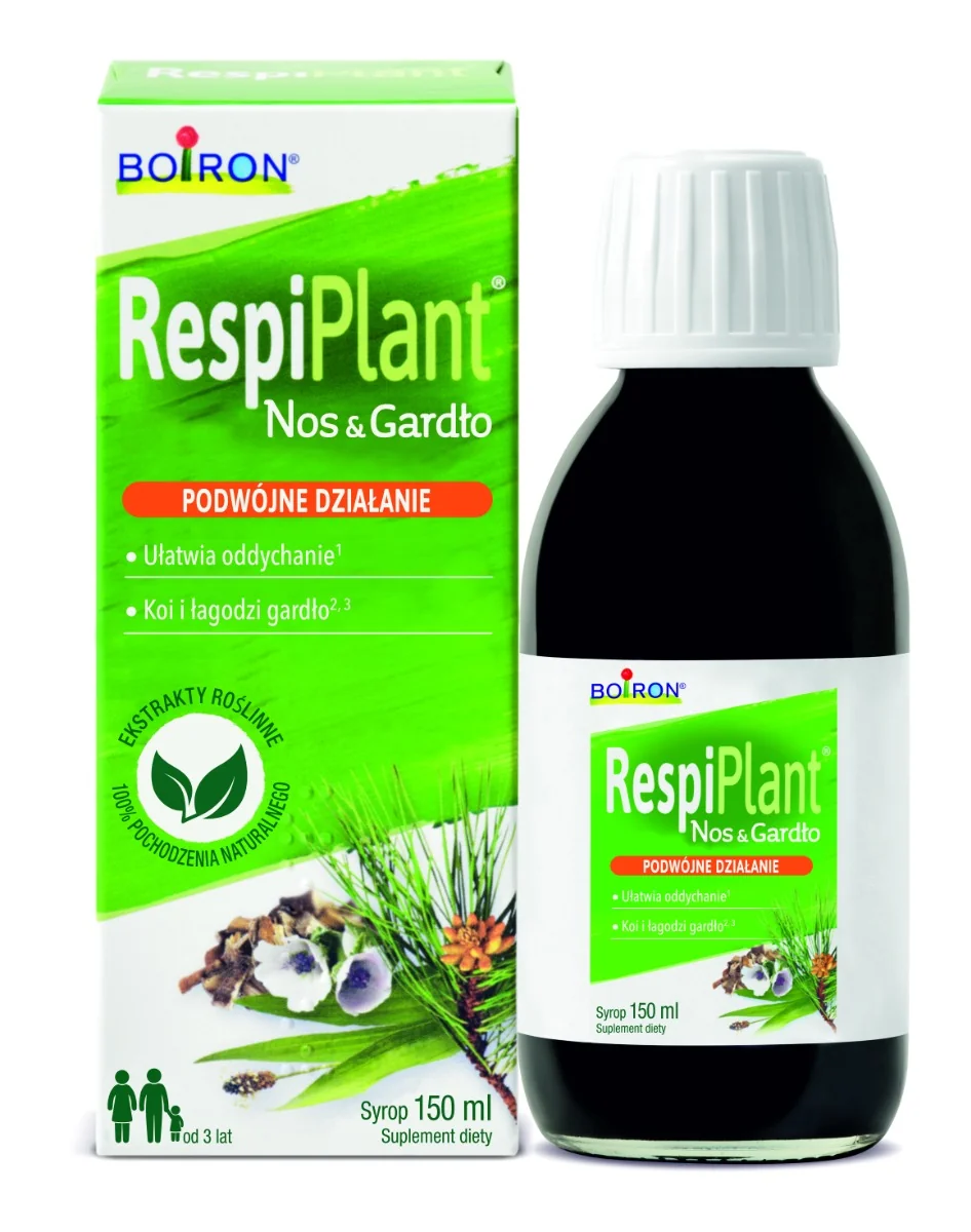 RespiPlant Nos & Gardło syrop 150 ml