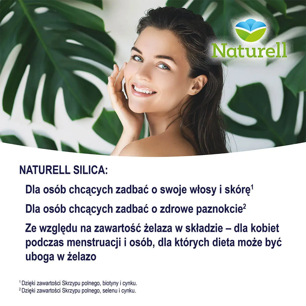 Naturell Silica, suplement diety, 100 tabletek 