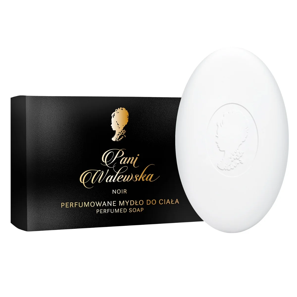 Pani Walewska Noir, perfumowane mydło do ciała, 100 g