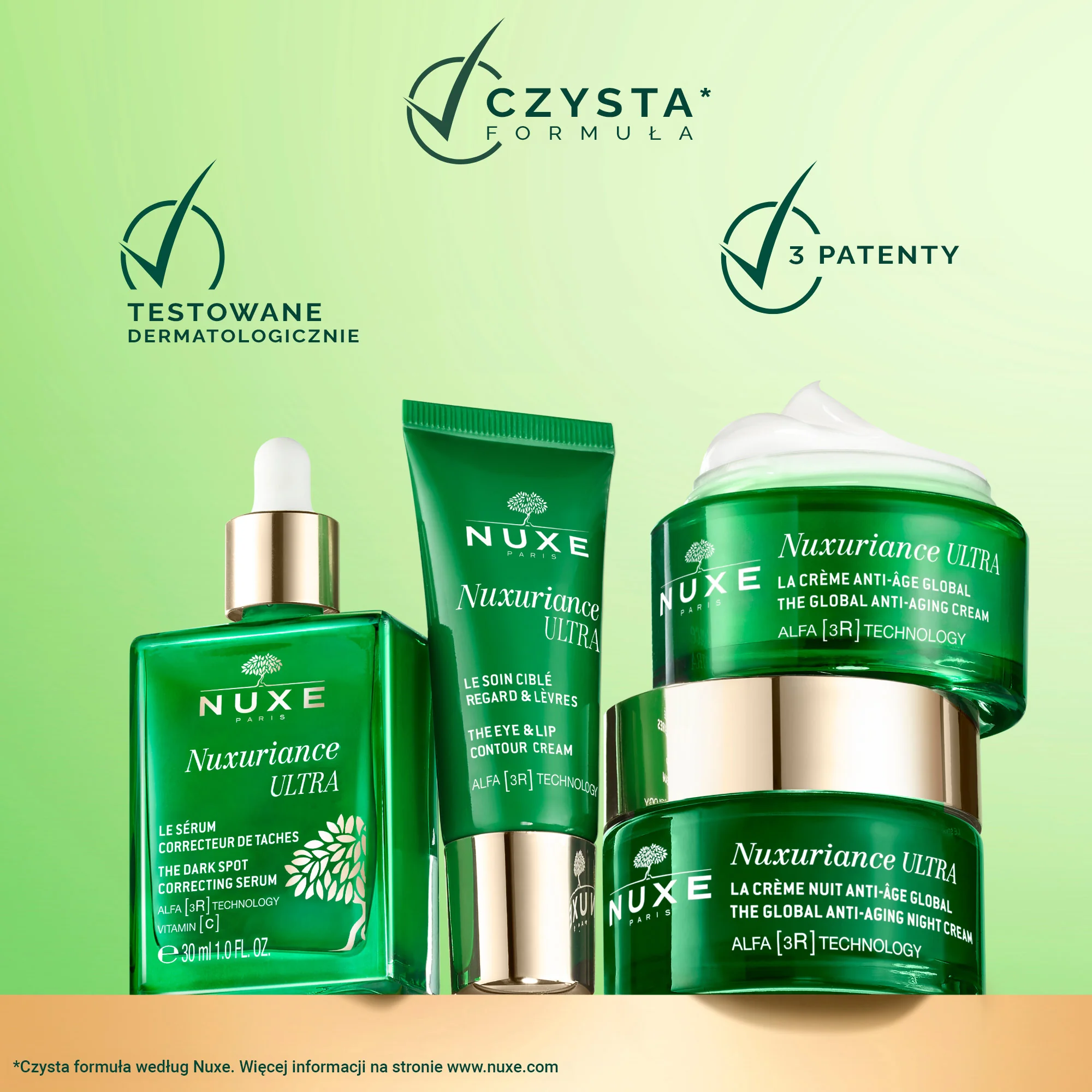 NUXE Nuxariance Ultra serum do twarzy przeciwstarzeniowe, 30 ml