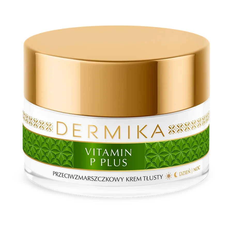 Dermika Vitamin P Plus, hipoalergiczny krem tłusty do twarzy, 50 ml