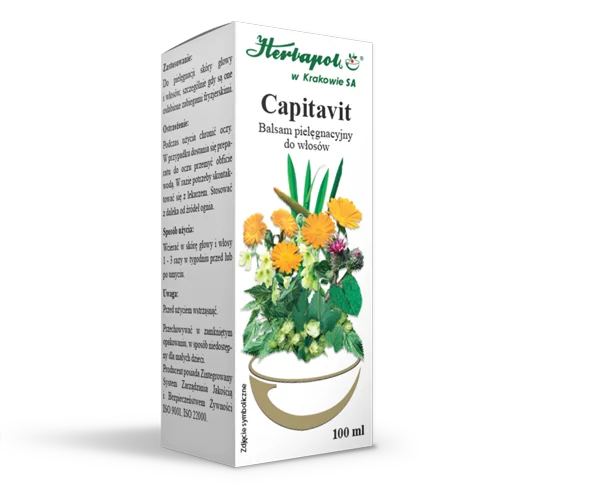 Capitavit, Balsam pielęgnacyjny do włosów, 100 ml