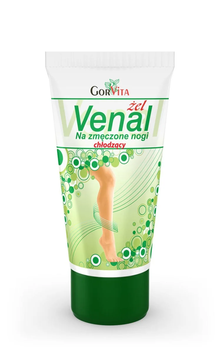 Venal, żel chłodzący na zmęczone nogi, 150 ml