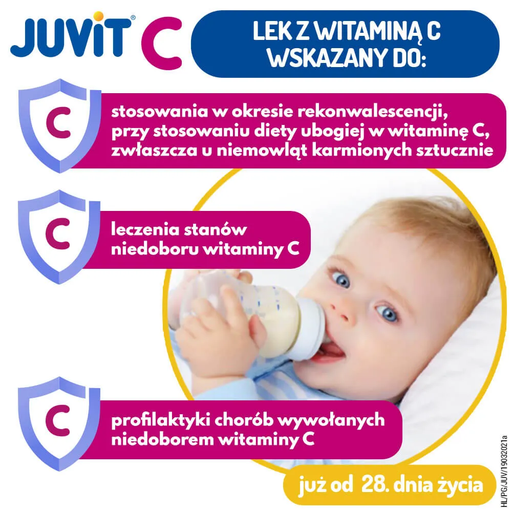 Juvit C, 100 mg/ml, krople douste, 40 ml 