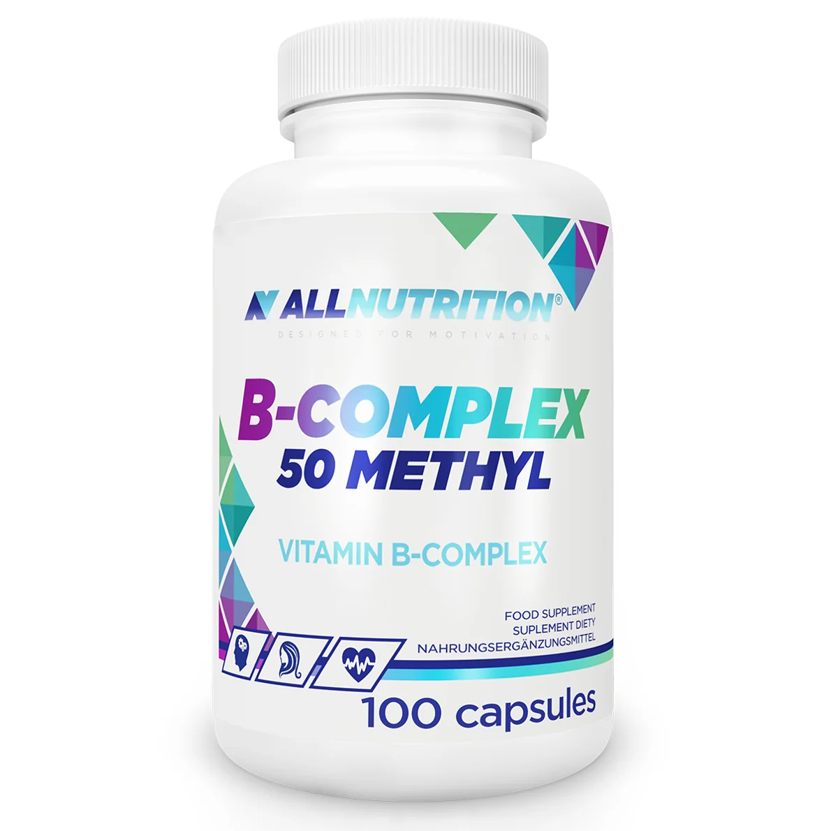 Allnutrition Witamina B-Complex 50 methyl, 100 kapsułek