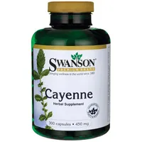 Swanson Cayenne, suplement diety, 300 kapsułek