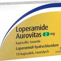 Loperamide Aurovitas, 2 mg, 10 kapsułek twardych