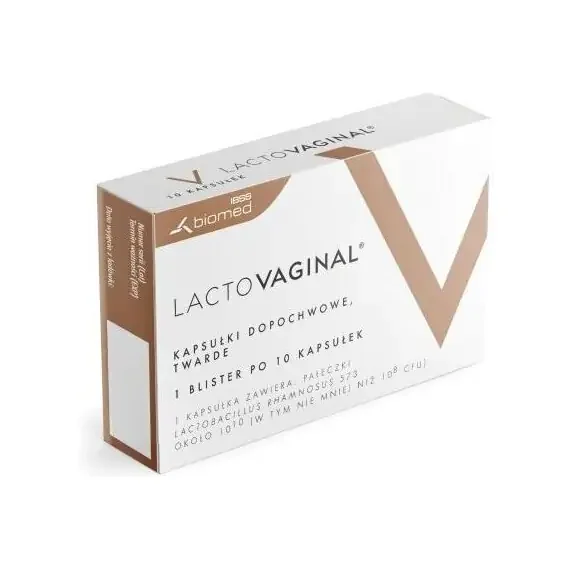 Lactovaginal, 28 kapsułek dopochwowych