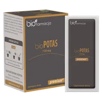 Biofarmacja bioPOTAS Premium naturalny potas 750 mg, 30 saszetek