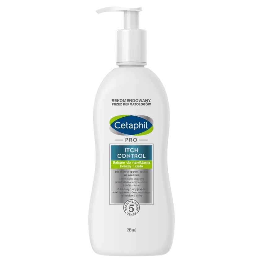 Cetaphil Pro Itch Control balsam do nawilżania twarzy i ciała, 295 ml