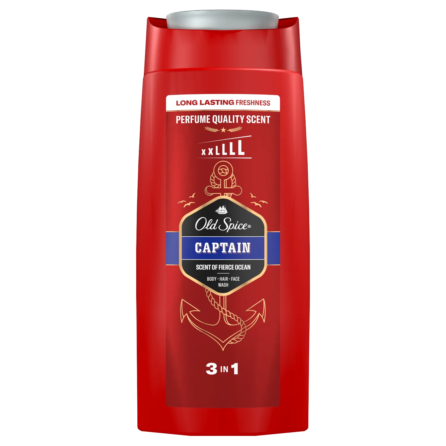 Old Spice Captain, Żel pod prysznic i szampon, 675 ml