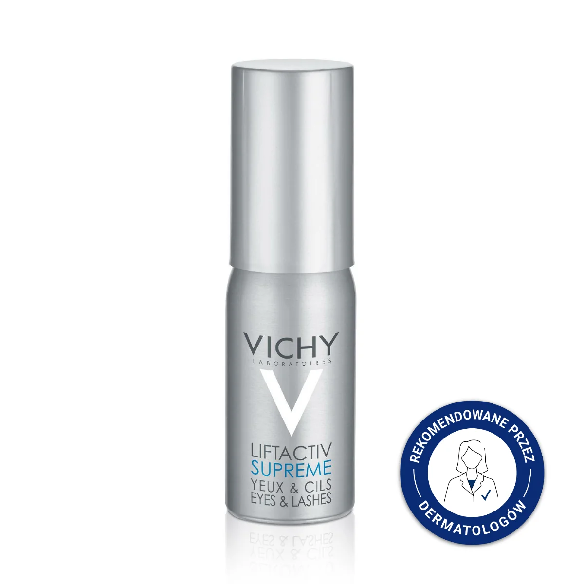 Vichy Liftactiv Serum 10, oczy i rzęsy, serum przeciwzmarszczkowe i wzmacniające rzęsy, 15 ml