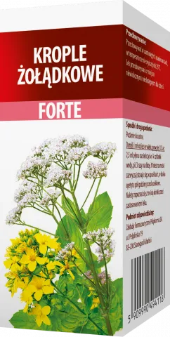 Żołądkowe Krople Forte, 39 ml