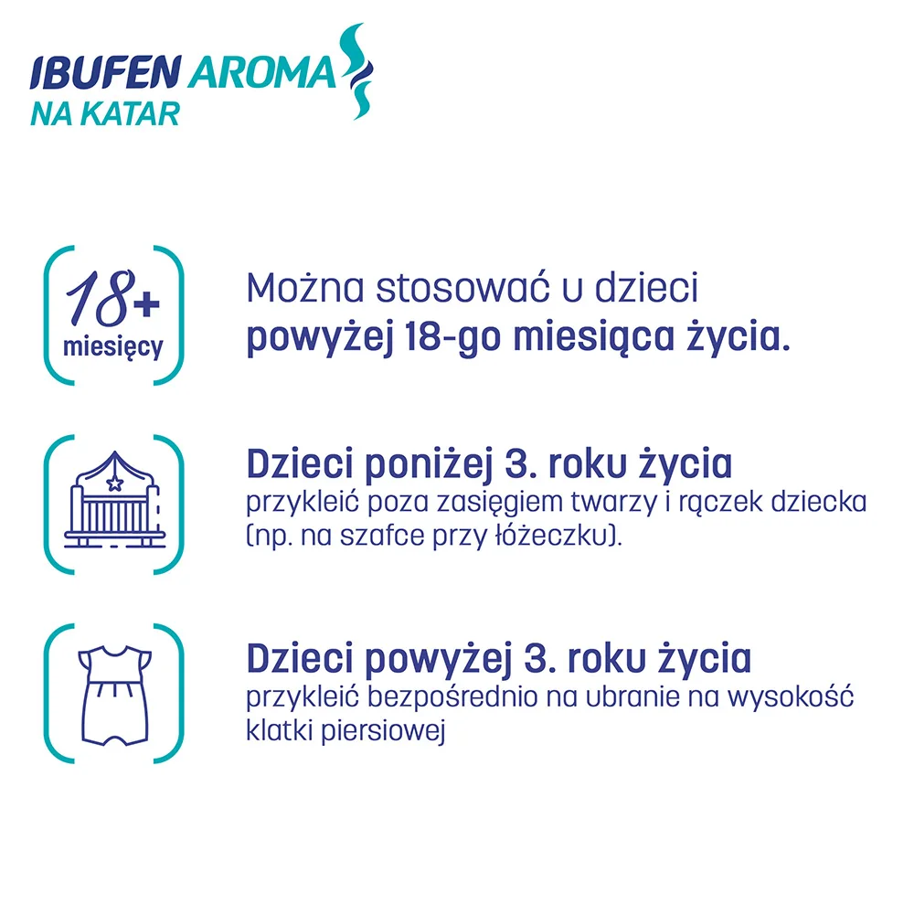 Ibufen Aroma na katar 5 plastrów