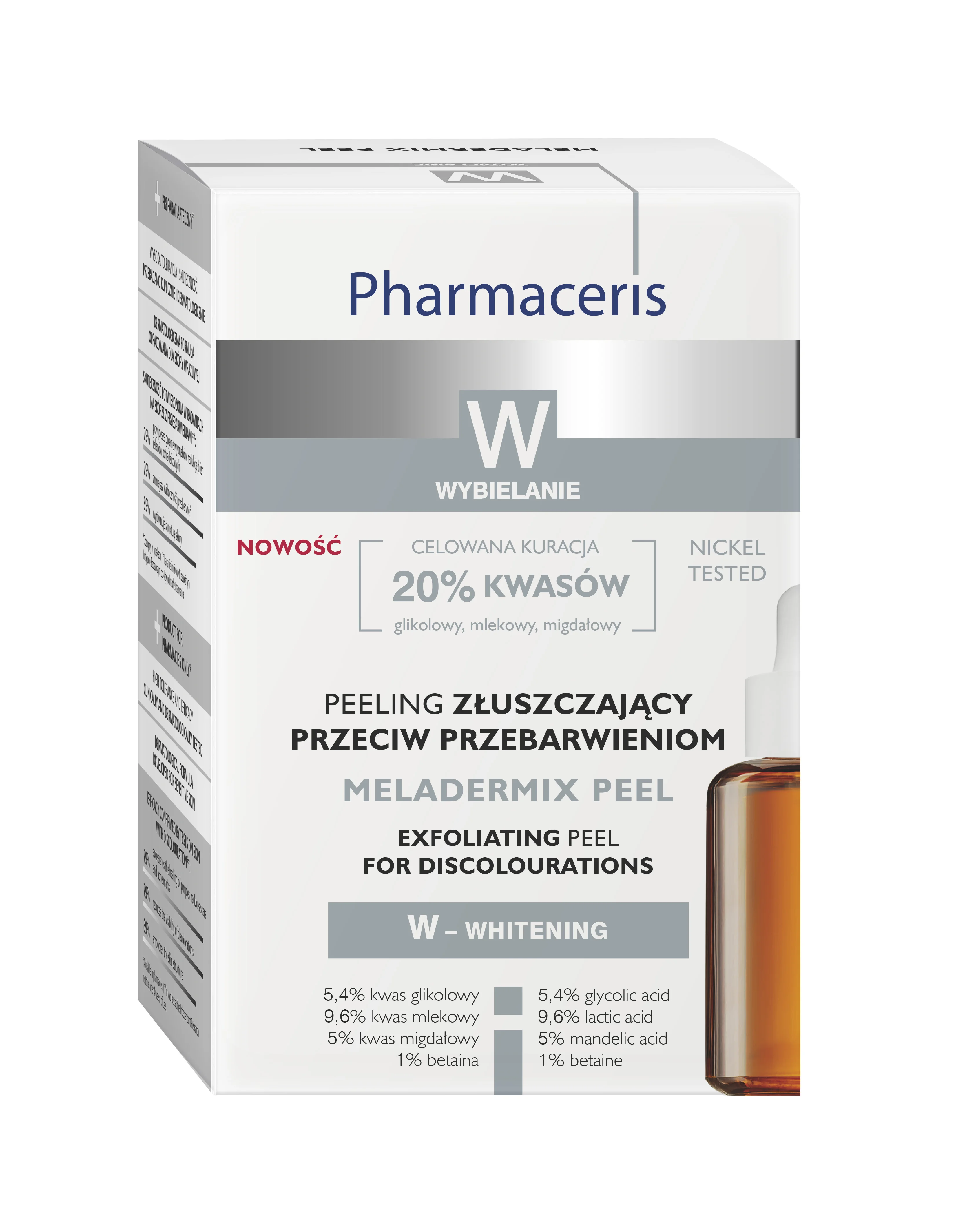 Pharmaceris W MELADERMIX PEEL PEELING ZŁUSZCZAJĄCY PRZECIW PRZEBARWIENIOM