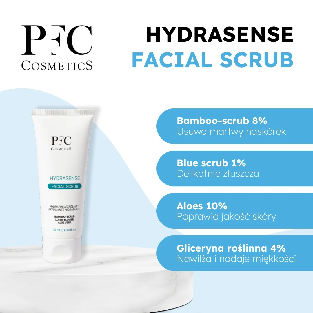 PFC Hydrasense Facial Scrub peeling, 75 ml