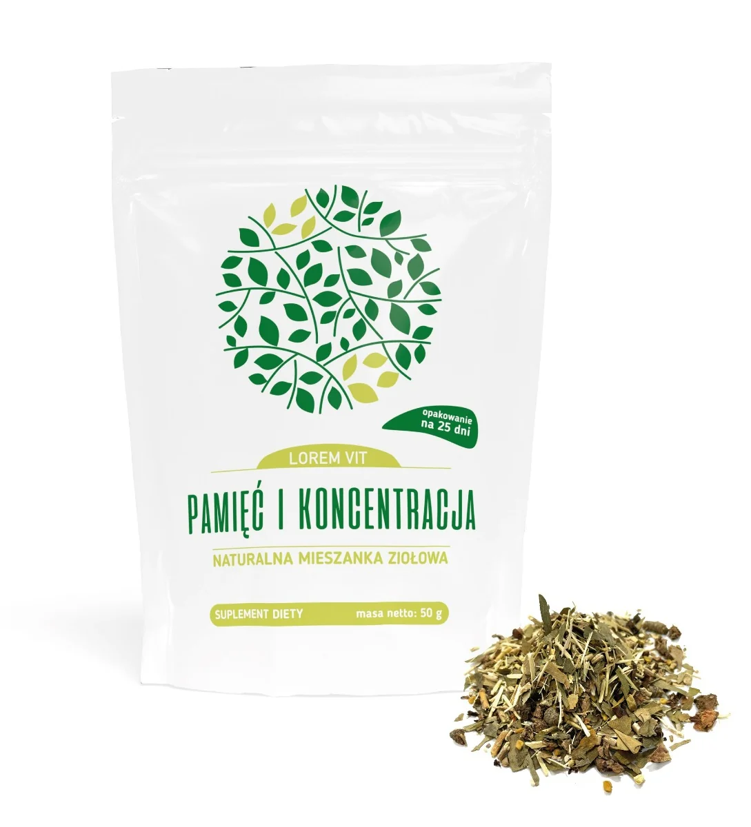 Lorem Vit, Pamięć i Koncentracja, 50 g