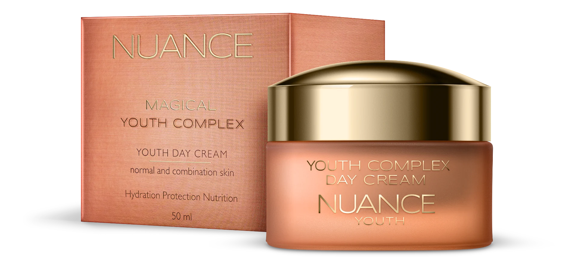 Nuance Youth Complex, krem na dzień do cery normalnej i mieszanej, 50 ml