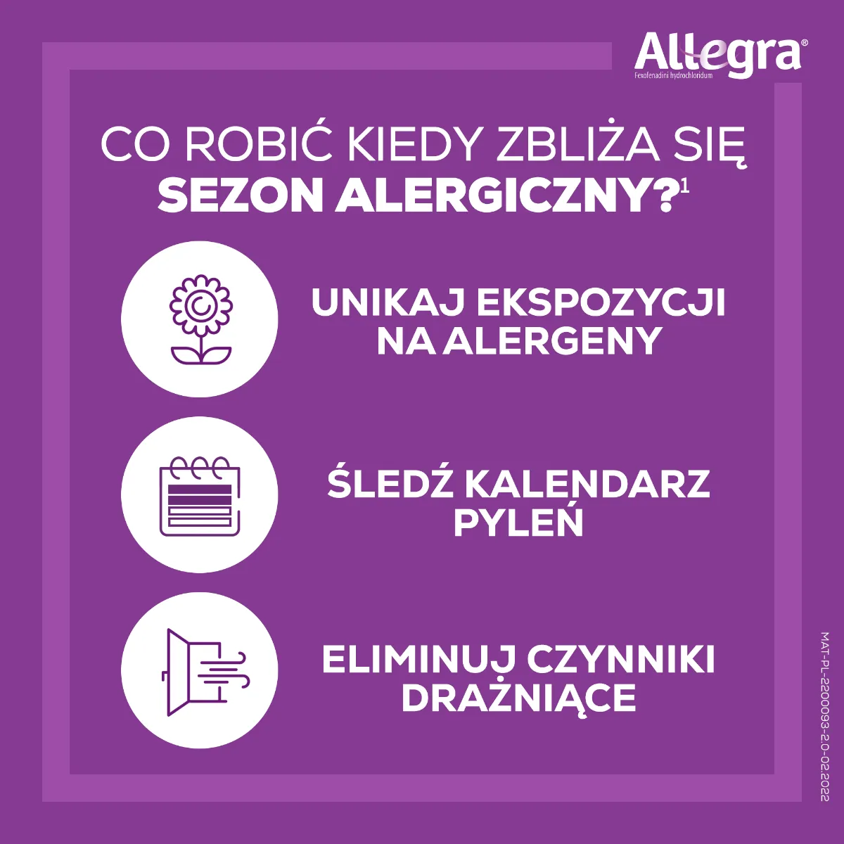 Allegra, 120 mg, 10 tabletek powlekanych 