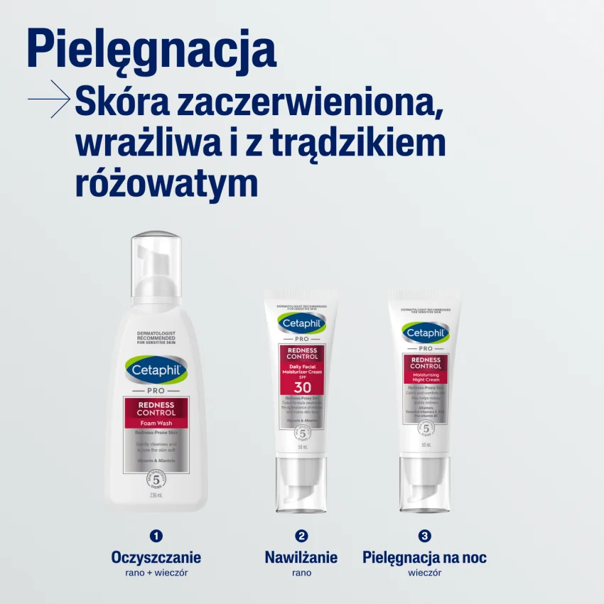 Cetaphil Pro Redness Controln krem nawilżający do twarzy SPF 30, 50 ml