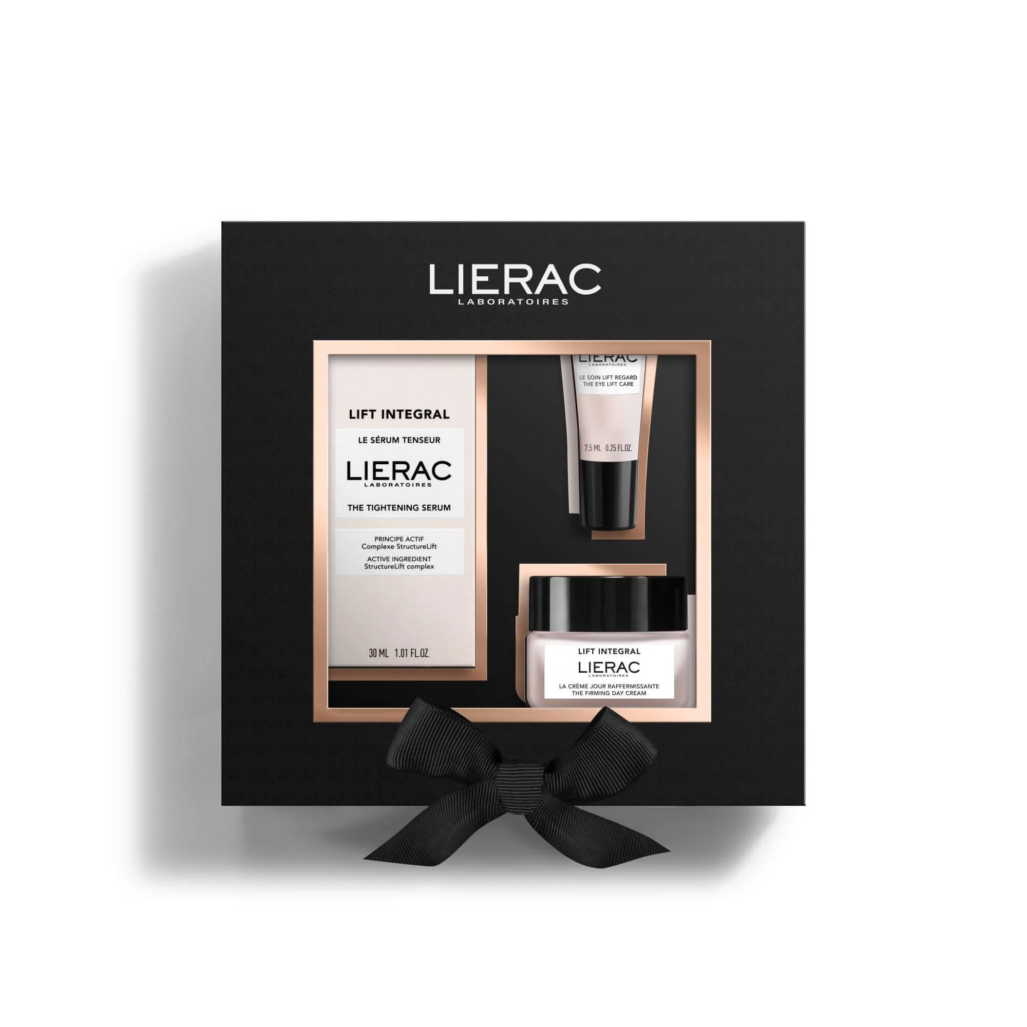 Lierac Lift Intergal serum, 30 ml  + krem na dzień, 20 ml + krem pod oczy, 7,5 ml 