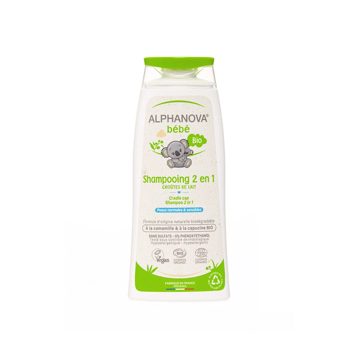 Alphanova Bebe, szampon bio, 200 ml