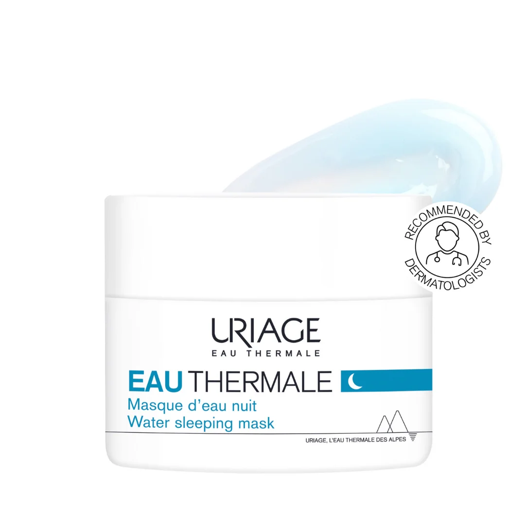 Uriage Eau Thermale, maseczka aktywnie nawilżająca na noc, 50 ml