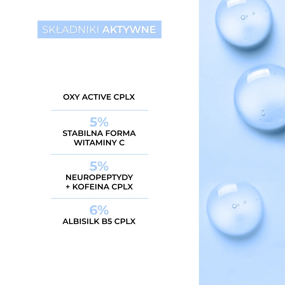 L’biotica Estetic Clinic Oxy Treatment Rozświetlająco-dotleniający dermo-zabieg krem pod oczy, 15 ml