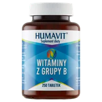Humavit N, witaminy z grupy B suplement diety, 250 tabletek