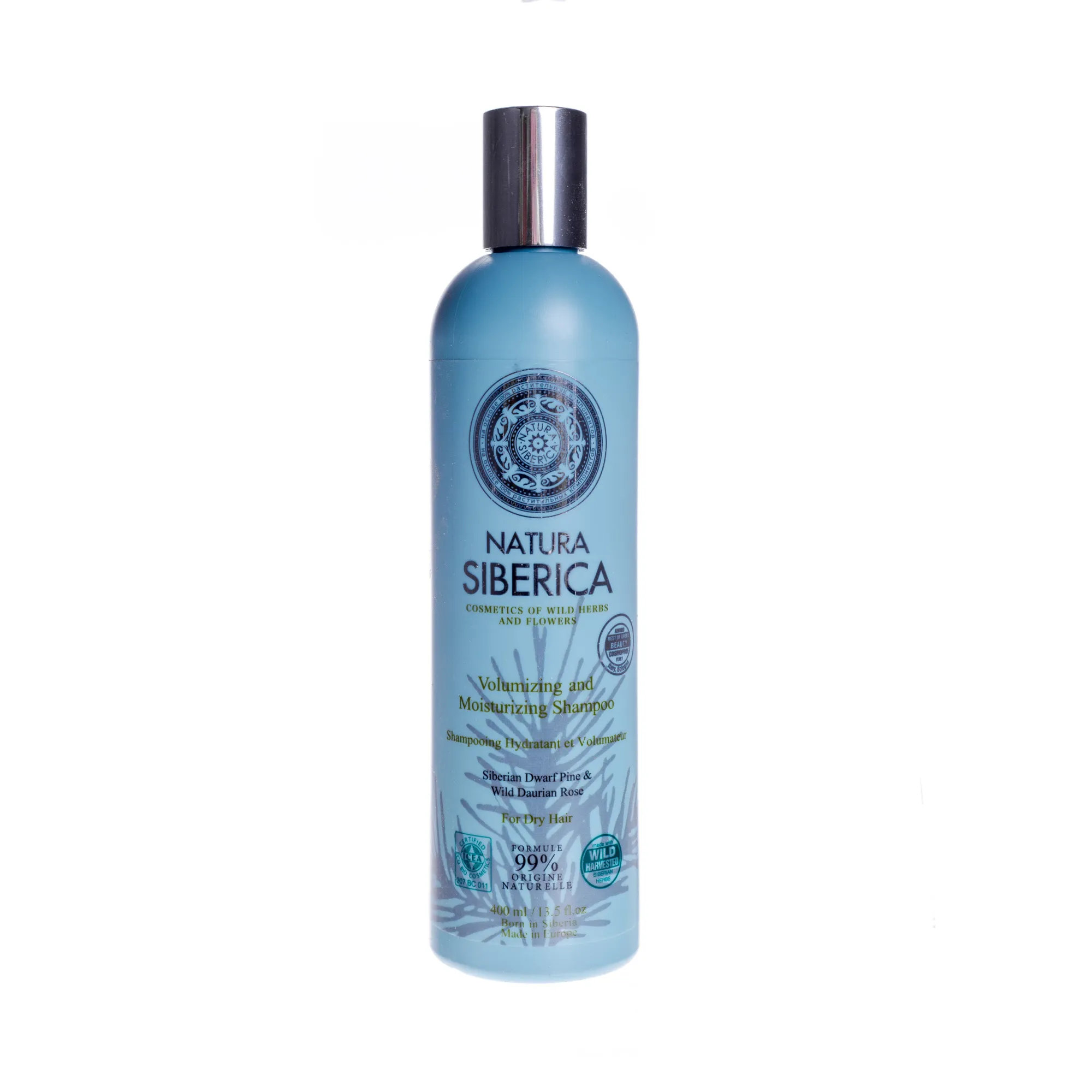 Natura Siberica szampon do suchych włosów - objętość i nawilżenie - 400 ml
