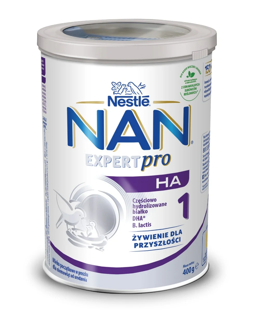 Nestle Nan Expert Pro HA 1, mleko początkowe od urodzenia, 400 g