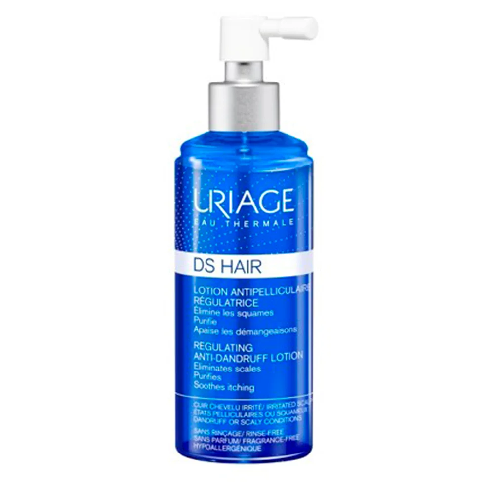 Uriage Eau Thermale D.S. Lotion, hipoalergiczny płyn w spray'u usuwający łupież oraz łuskę, 100 ml