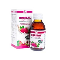 Rubital, 1,73g/5 ml, syrop, 125 g
