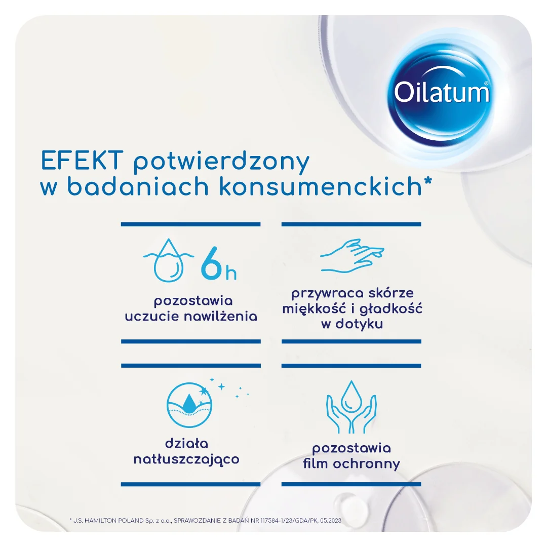 Oilatum Formuła Zaawansowana emulsja do kąpieli, 400 ml