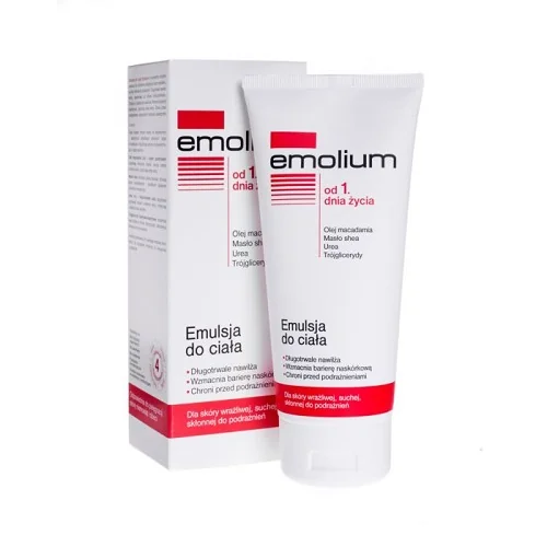 Emolium Dermocare, emulsja do ciała, 400 ml