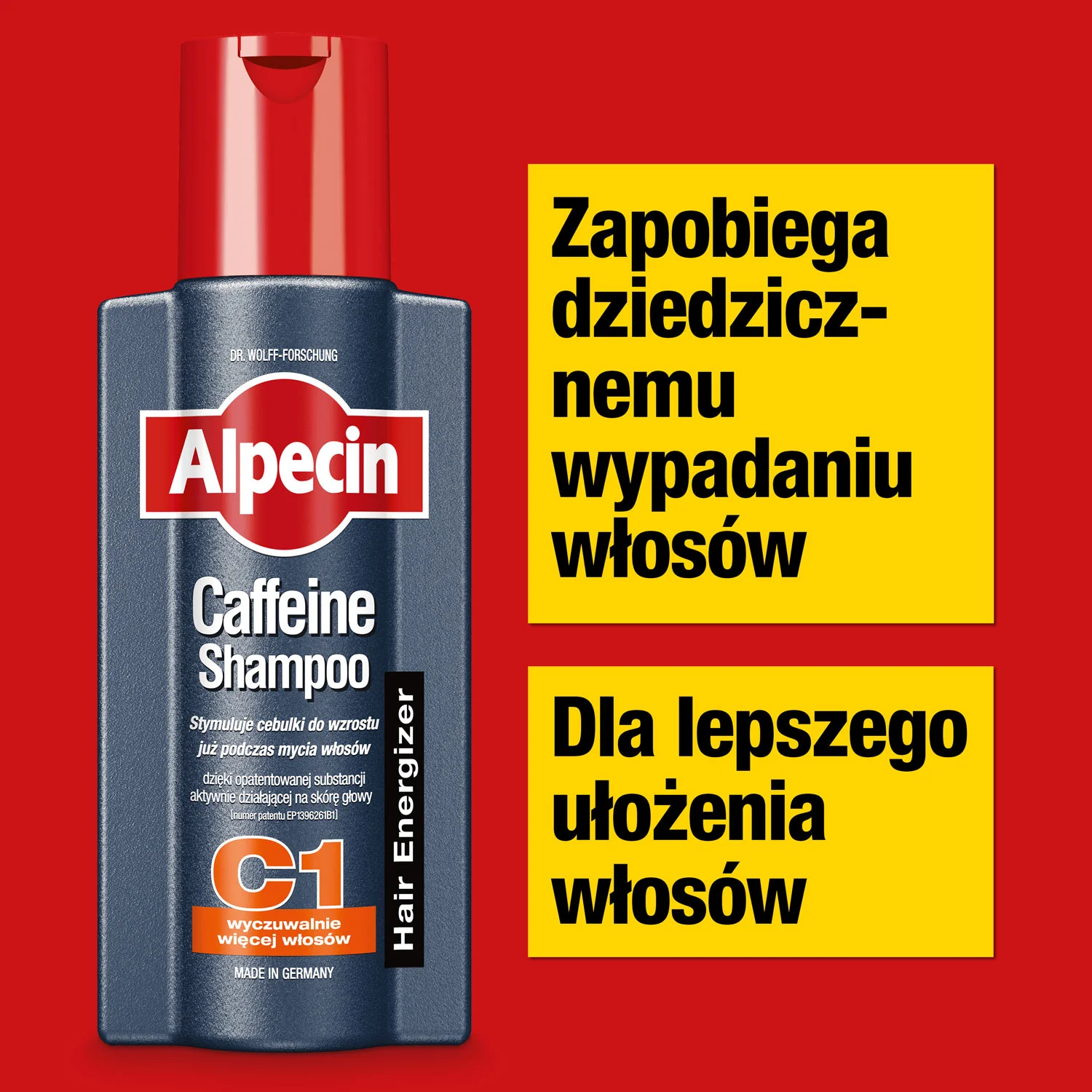 Alpecin Caffeine Shampoo C1, 250 ml