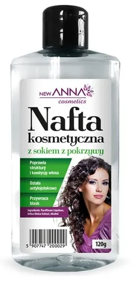 New Anna Cosmetics, Nafta kosmetyczna z wyciągiem z pokrzywy, 120 g