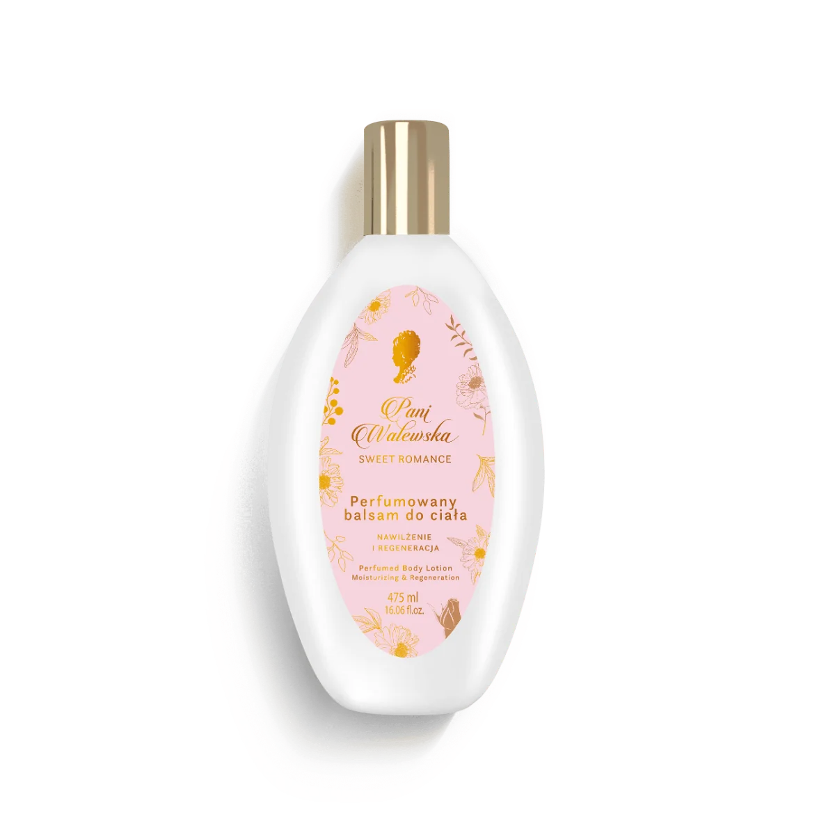 Pani Walewska Sweet Romance, Perfumowany balsam do ciała regenerujący, 475 ml