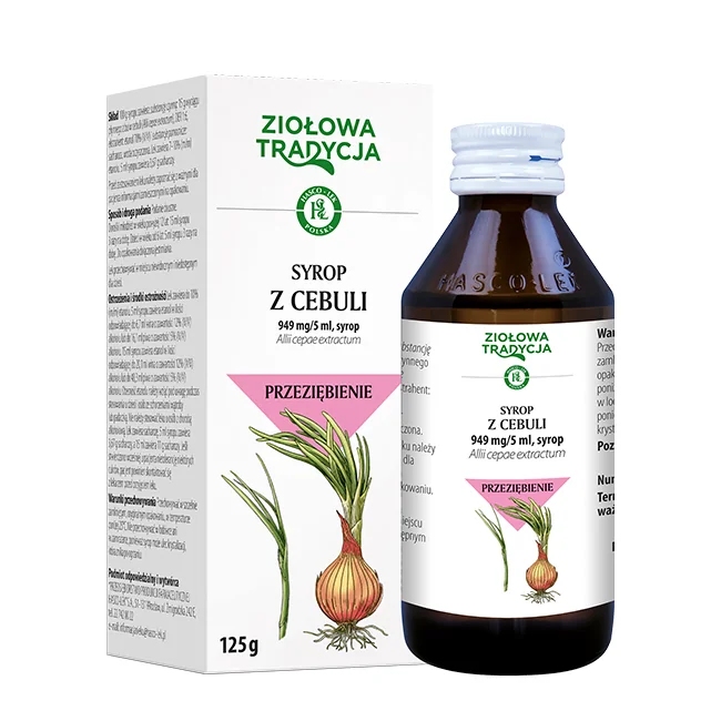 Ziołowa Tradycja Syrop z cebuli, 949 mg/5 ml, syrop, 125 g